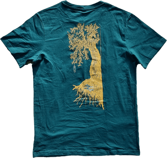 T-shirt sérigaphié coton Rétro Gren Back